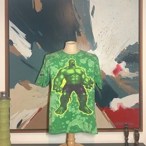 MARVEL HULK MOVIE PROMO TYE DYE TEE